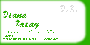 diana katay business card